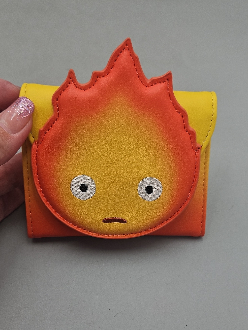 Studio Ghibli® Howl's Moving Castle Calcifer Small Flap Wallet